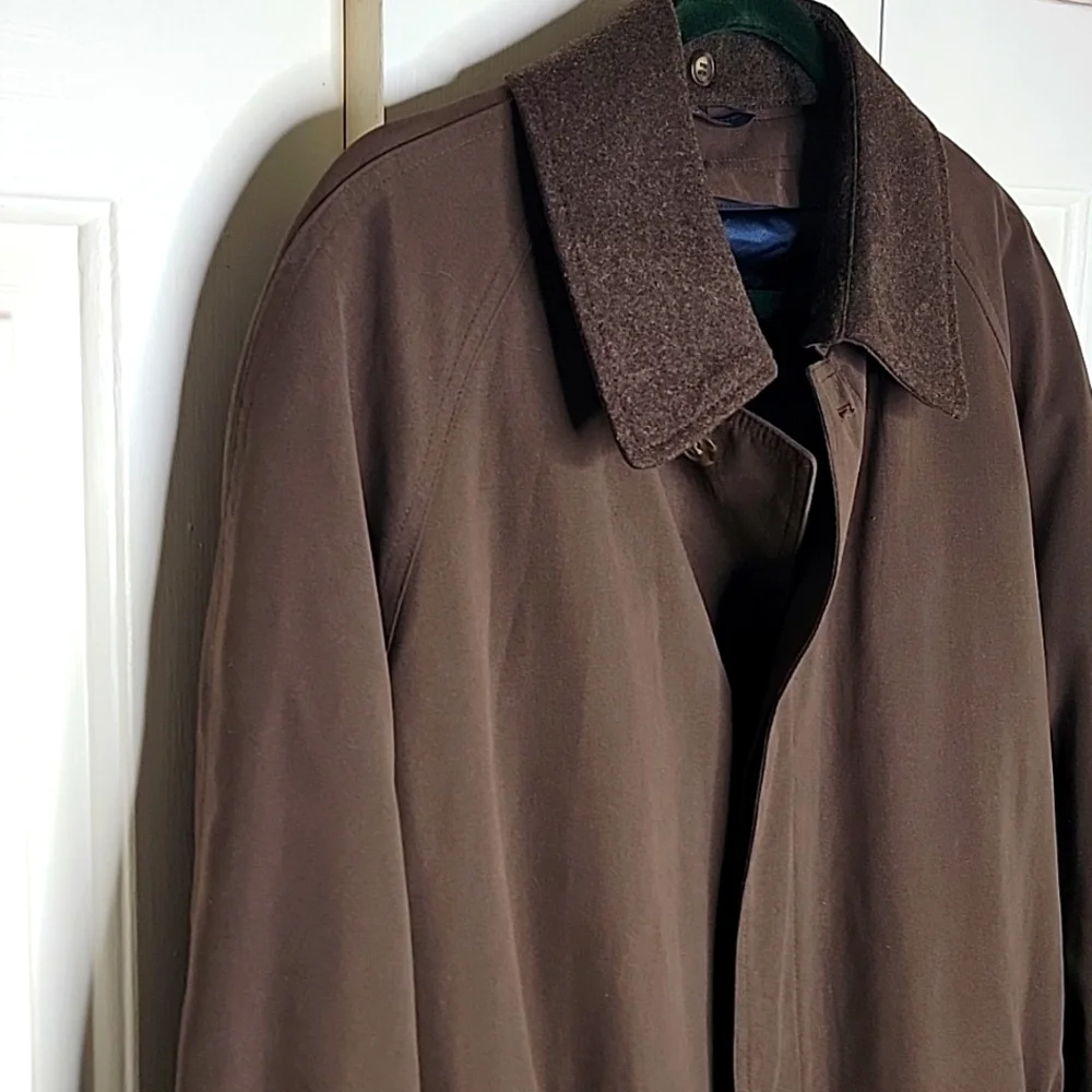 Ralph Lauren Men's Trenchcoat Size 40 R Brown - Picture 4 of 8